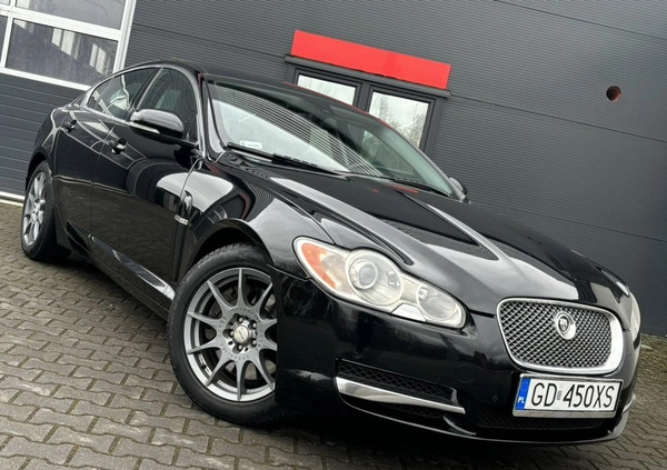 Jaguar XF cena 39800 przebieg: 177114, rok produkcji 2010 z Wysokie Mazowieckie małe 529